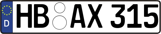 HB-AX315