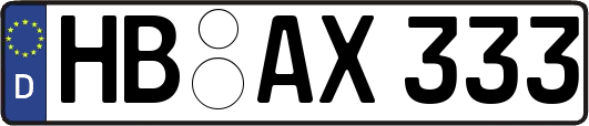 HB-AX333