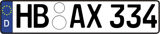 HB-AX334