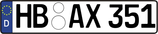 HB-AX351
