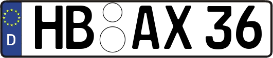 HB-AX36