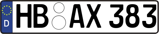 HB-AX383