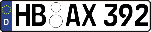 HB-AX392