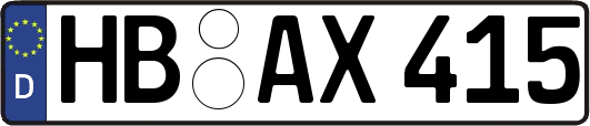HB-AX415