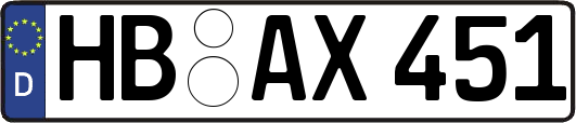 HB-AX451