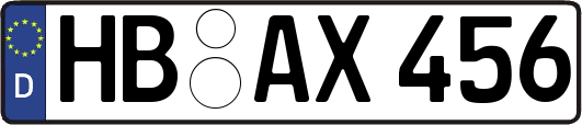 HB-AX456