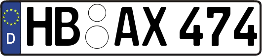 HB-AX474