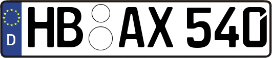 HB-AX540