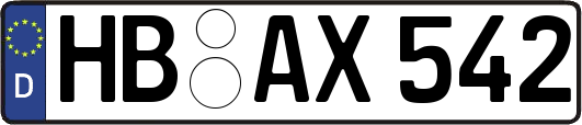 HB-AX542