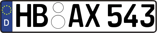 HB-AX543