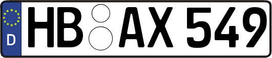 HB-AX549