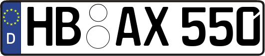 HB-AX550