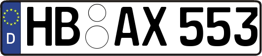 HB-AX553