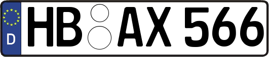 HB-AX566