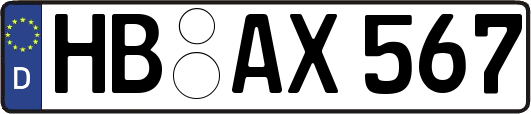 HB-AX567