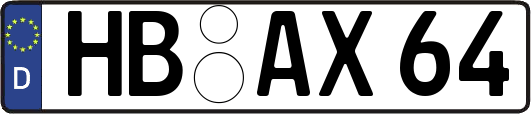 HB-AX64
