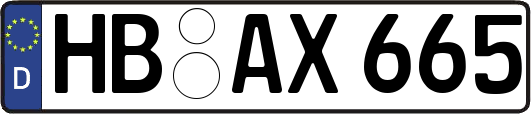 HB-AX665