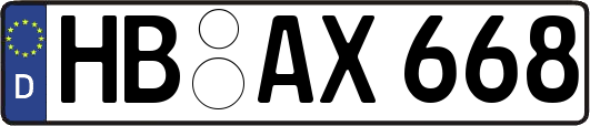 HB-AX668