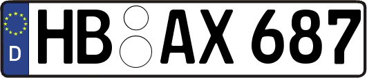 HB-AX687