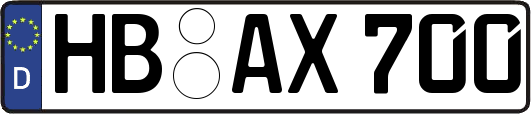 HB-AX700