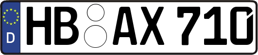 HB-AX710