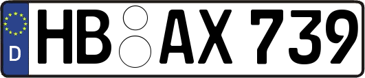 HB-AX739