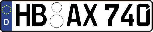 HB-AX740