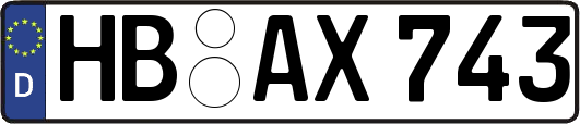 HB-AX743