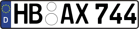 HB-AX744