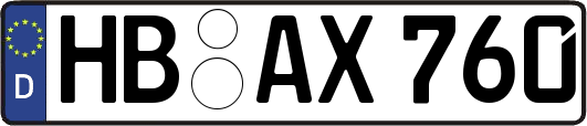 HB-AX760