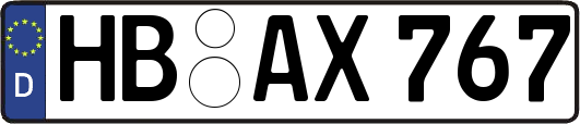 HB-AX767