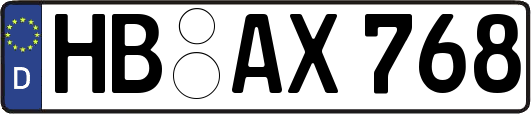 HB-AX768