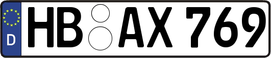 HB-AX769