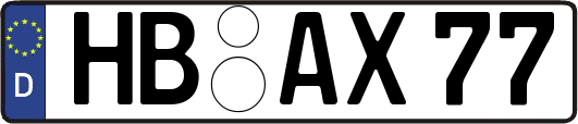 HB-AX77