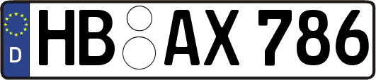 HB-AX786