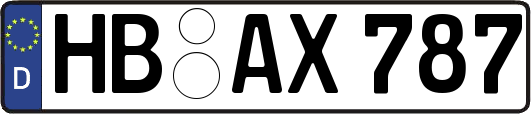 HB-AX787