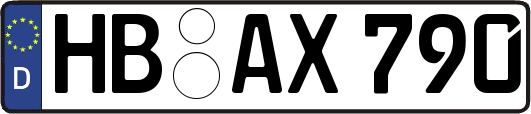 HB-AX790