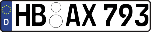 HB-AX793
