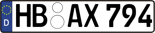 HB-AX794