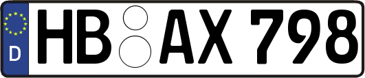 HB-AX798