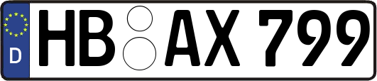 HB-AX799