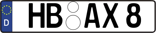 HB-AX8