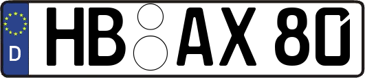 HB-AX80