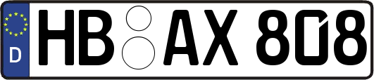 HB-AX808