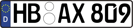 HB-AX809