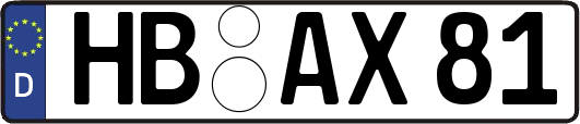 HB-AX81