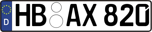 HB-AX820