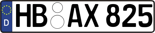 HB-AX825