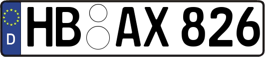 HB-AX826