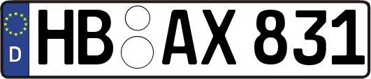 HB-AX831